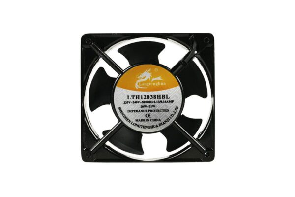 LONGTENGHUA AC 12038 Server-Square Fan Steel,110V 220V 380V LED Display Cabinet Cooling Blower Fan