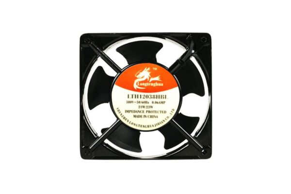 LONGTENGHUA AC 12038 Server-Square Fan Steel,110V 220V 380V LED Display Cabinet Cooling Blower Fan