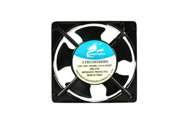LONGTENGHUA AC 12038 Server-Square Fan Steel,110V 220V 380V LED Display Cabinet Cooling Blower Fan