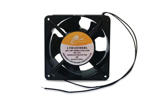 LONGTENGHUA AC 12038 Server-Square Fan Steel,110V 220V 380V LED Display Cabinet Cooling Blower Fan
