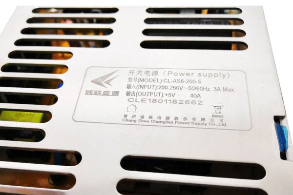 CZCL LED Display Power Supply AS6-200-5 5V40A