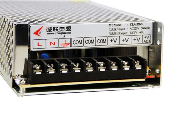 CZCL LED Display Power Supply CLA-200-5 5V40A Low Profile