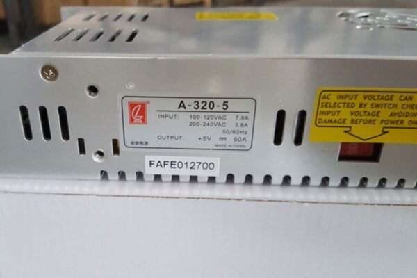 CZCL LED Displays Standard Power Supply A-320-5 5V60A LED Low Profile Switching