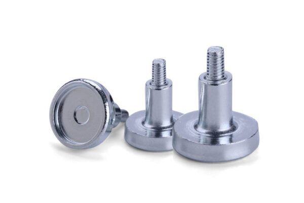 LED Display modules cylinder magnet,indoor & outdoor M4 M3 magnetic column magnet screw