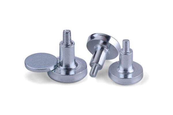 LED Display modules cylinder magnet,indoor & outdoor M4 M3 magnetic column magnet screw