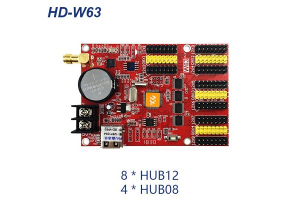 Huidu HD-W6X Series Wi-Fi Single Color LED Controller Card W6X LED Controller