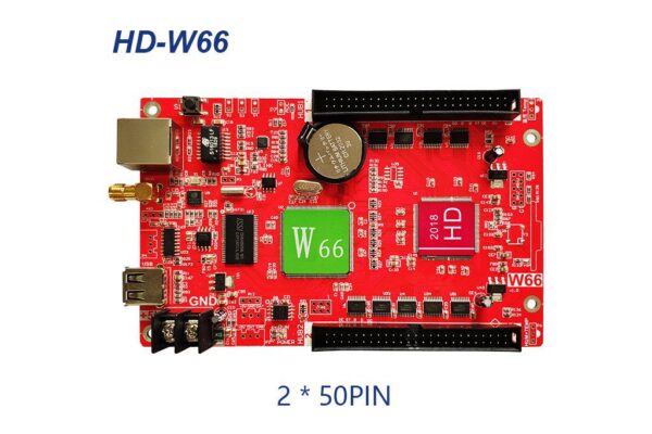 Huidu HD-W6X Series Wi-Fi Single Color LED Controller Card W6X LED Controller