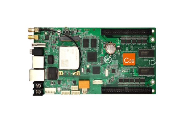 Huidu Asynchronous LED Display Controller HD-C16C C36C C16 C36 LED Multimedia Card