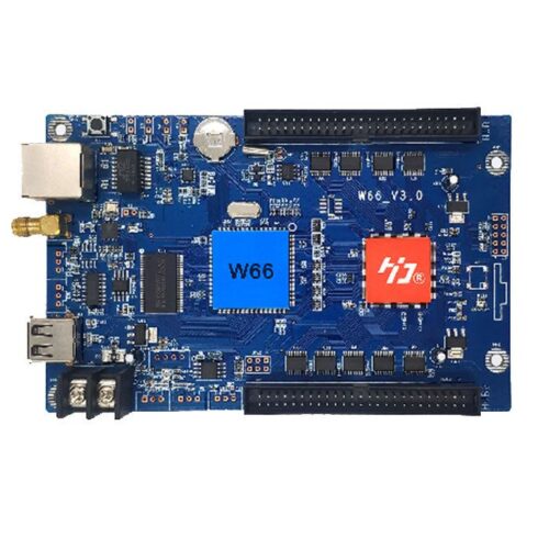 Huidu HD-W Series Wi-Fi Single-Daul Color LED Controller Card HD-W66 WF4 W04