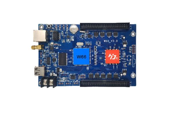 Huidu HD-W Series Wi-Fi Single-Daul Color LED Controller Card HD-W66 WF4 W04