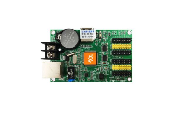Huidu Single-dual Color RJ45 Port Series LED Controller Card HD-E64 E63 E62 LED Controller