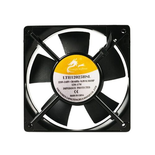 LONGTENGHUA AC 12025 Server-Square Fan Steel,110V 220V LED Display Cabinet Cooling Blower Fan