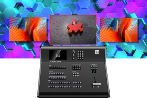 Led Screen Switcher Magnimage MIG-EC90 4K Seamless Switcher Led Video Processor Console ...