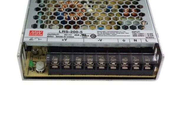 Meanwell LED Display Power Supply LRS-200 Series LRS-200-5 LRS-200-12