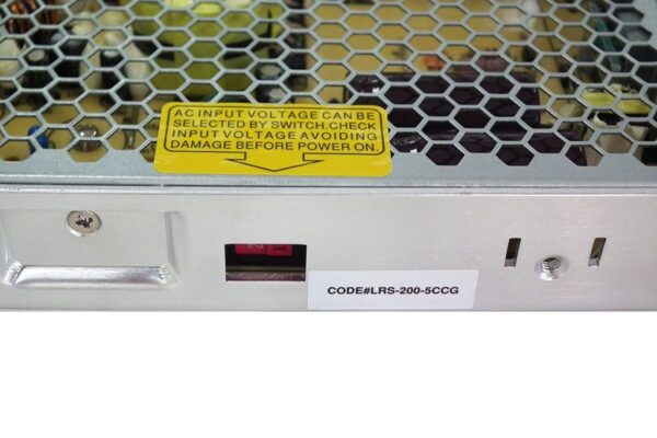 Meanwell LED Display Power Supply LRS-200 Series LRS-200-5 LRS-200-12