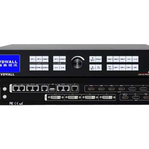 VDWALL A66 4K LED Video Processor With 4 DVI Output LED Video Wall Splicer