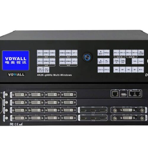 VDWALL D6000 4K Multi-Window Mosaic Processor 60HZ LED Video Wall Splicer