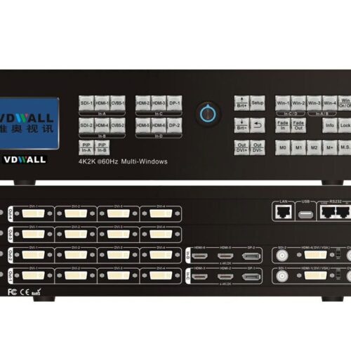 VDWALL D6000 4K Multi-Window Mosaic Processor 60HZ LED Video Wall ...