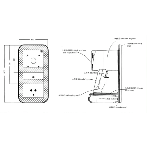 LED Screen Vacuum Front Maintenance Tool LED Module Picker