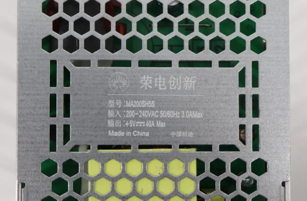 Rong-Electric LED Display Power Supply MA200SH5 5V40A 200W