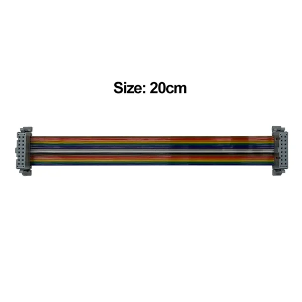 H2a86447fb1f744278acc2cc923aa808ei.webp LED Display 16 Pin Rainbow Ribbon Cable